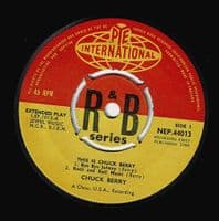 CHUCK BERRY This Is Chuck Berry EP Vinyl Record 7 Inch Pye 1963 R&B Series NEP.44013 Pic Sleeve 45
