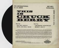 CHUCK BERRY This Is Chuck Berry EP Vinyl Record 7 Inch Pye 1963 R&B Series NEP.44013 Pic Sleeve 45