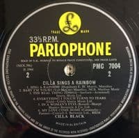CILLA BLACK Cilla Sings A Rainbow Vinyl Record LP Parlophone 1966