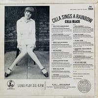 CILLA BLACK Cilla Sings A Rainbow Vinyl Record LP Parlophone 1966