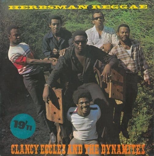 CLANCY ECCLES AND THE DYNAMITES Herbsman Reggae Vinyl Record LP
