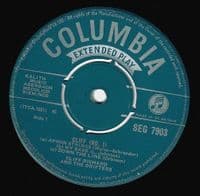 CLIFF RICHARD AND THE DRIFTERS  Cliff No. 1 EP Vinyl Record 7 Inch Columbia 1959 Single 45 SEG 7903