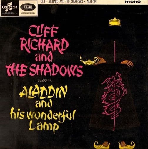 CLIFF RICHARD AND THE SHADOWS Aladdin And His Wonderful Lamp Vinyl Record LP Columbia 1964