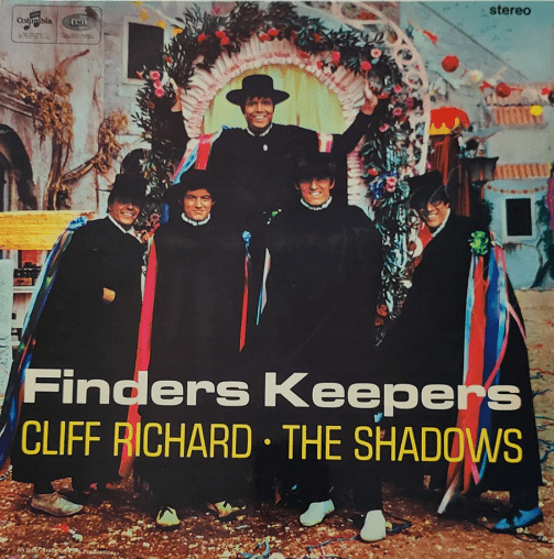 CLIFF RICHARD AND THE SHADOWS Finders Keepers Vinyl Record LP Columbia 1966.....