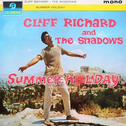 CLIFF RICHARD AND THE SHADOWS Summer Holiday Vinyl Record LP Columbia 1963
