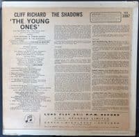 CLIFF RICHARD AND THE SHADOWS The Young Ones Vinyl Record LP Columbia 1962.