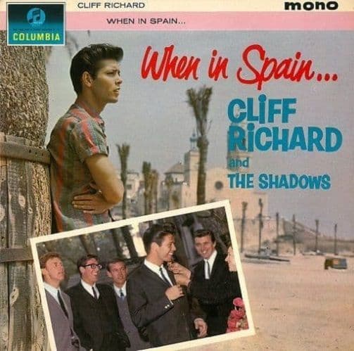 CLIFF RICHARD AND THE SHADOWS When In Spain Vinyl Record LP Columbia 1963