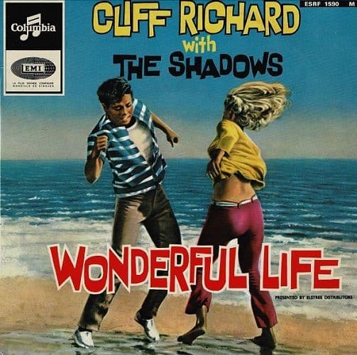 CLIFF RICHARD AND THE SHADOWS Wonderful Life EP Vinyl Record 7 Inch French Columbia 1964