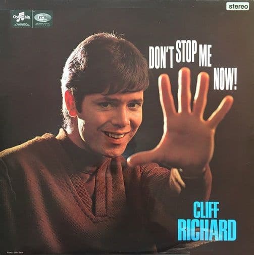 CLIFF RICHARD Don't Stop Me Now! Vinyl Record LP Columbia 1967.