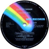 COLOSSEUM II Electric Savage Vinyl Record LP German MCA 1977
