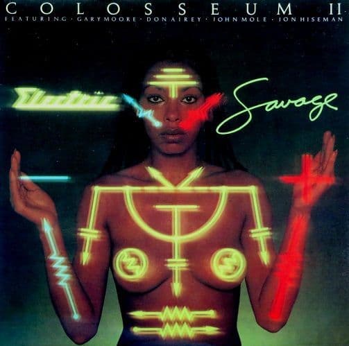 COLOSSEUM II Electric Savage Vinyl Record LP German MCA 1977