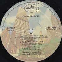 CONEY HATCH Coney Hatch Vinyl Record LP US Mercury 1982
