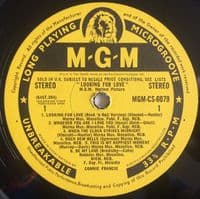 CONNIE FRANCIS Looking For Love Vinyl Record LP MGM 1964.