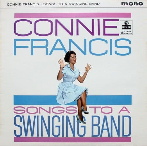 CONNIE FRANCIS Songs To A Swinging Band Vinyl Record LP MGM 1961