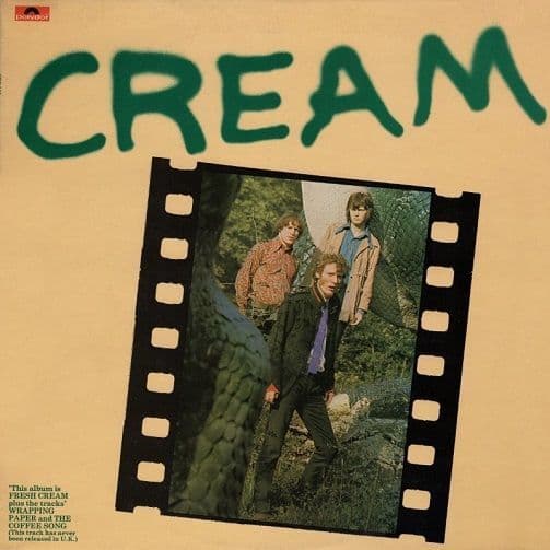 CREAM Cream Vinyl Record LP Polydor 1974