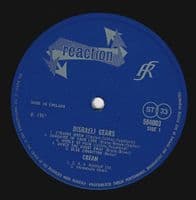 CREAM Disraeli Gears Vinyl Record LP Reaction 1967.