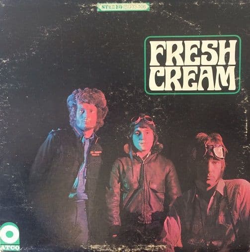 CREAM Fresh Cream Vinyl Record LP US ATCO 1967