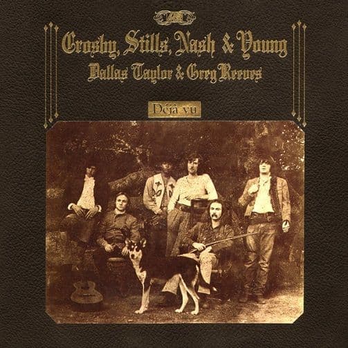 CROSBY, STILLS, NASH & YOUNG Deja Vu Vinyl Record LP Atlantic 1972