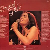 CRYSTAL GAYLE I've Cried The Blue Right Out Of My Eyes Vinyl Record LP MFP 1978