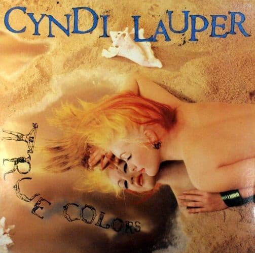 CYNDI LAUPER True Colors Vinyl Record LP Portrait 1986