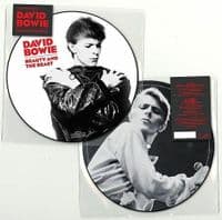 DAVID BOWIE Beauty And The Beast Vinyl Record 7 Inch Parlophone 2018 40th Anniversary Picture Disc