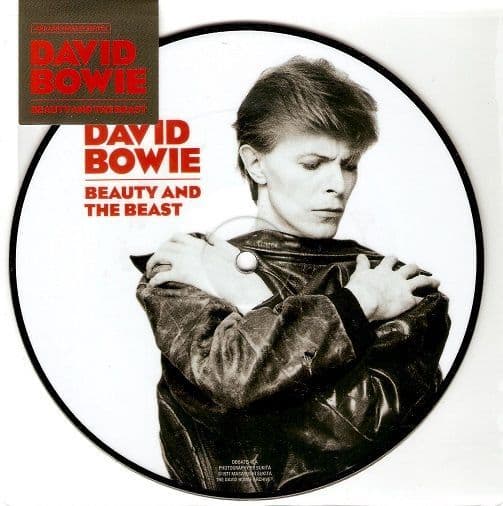 DAVID BOWIE Beauty And The Beast Vinyl Record 7 Inch Parlophone 2018 40th Anniversary Picture Disc
