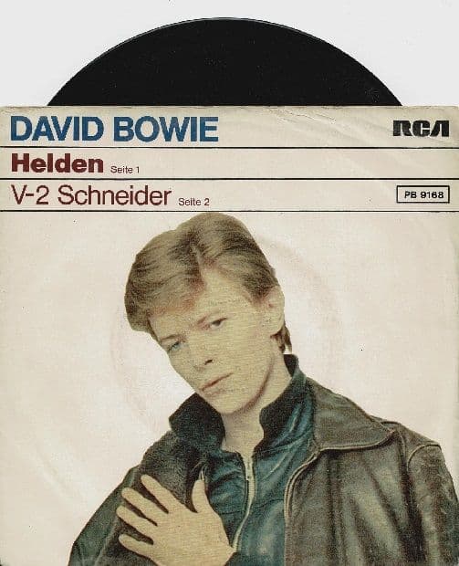 DAVID BOWIE Helden Vinyl Record 7 Inch German RCA Victor 1977