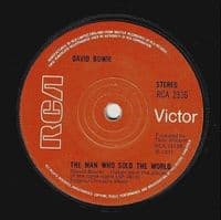 DAVID BOWIE Life On Mars Vinyl Record 7 Inch RCA Victor 1973..