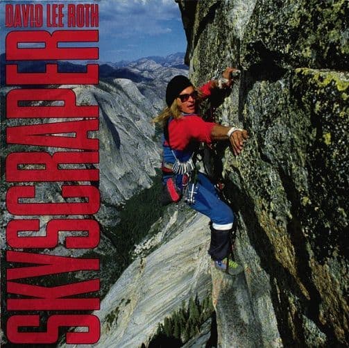 DAVID LEE ROTH Skyscraper Vinyl Record LP Warner Bros. 1988