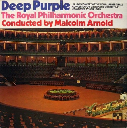 DEEP PURPLE Concerto For Group And Orchestra Vinyl Record LP Harvest
