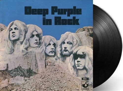 DEEP PURPLE In Rock Vinyl Record LP Harvest 1970