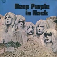 DEEP PURPLE In Rock Vinyl Record LP Harvest 1970..