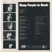 DEEP PURPLE In Rock Vinyl Record LP Harvest 1970...