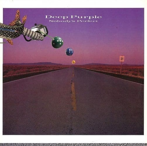DEEP PURPLE Nobody's Perfect Vinyl Record LP Polydor 1988