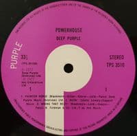 DEEP PURPLE Powerhouse Vinyl Record LP Purple 1977