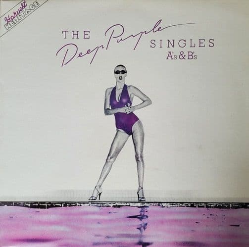 DEEP PURPLE The Deep Purple Single's A's & B's Vinyl Record LP Harvest