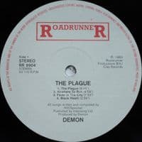 DEMON The Plague Vinyl Record LP Roadrunner 1983