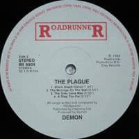 DEMON The Plague Vinyl Record LP Roadrunner 1983