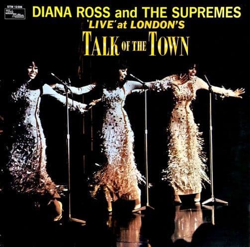 DIANA ROSS AND THE SUPREMES Live At London's Talk Of The Town Vinyl LP German Tamla Motown 1968