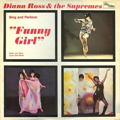 DIANA ROSS AND THE SUPREMES Sing And Perform Funny Girl Vinyl Record LP Tamla Motown 1968