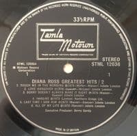 DIANA ROSS Greatest Hits / 2 Vinyl Record LP Tamla Motown 1976