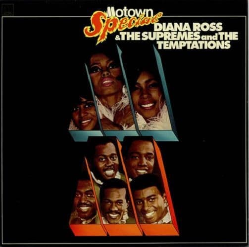DIANA ROSS & THE SUPREMES AND THE TEMPTATIONS Motown Special Vinyl Record LP Motown 1977