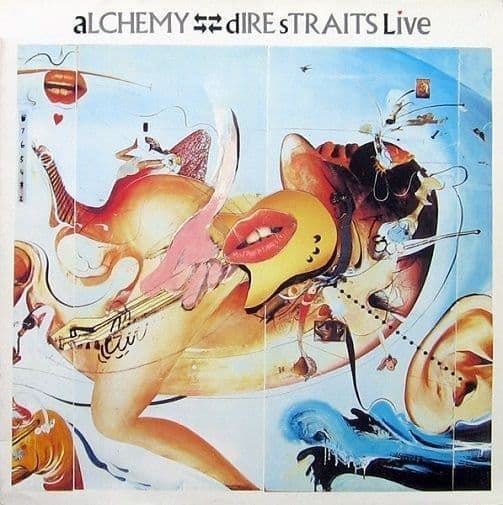 DIRE STRAITS Alchemy - Dire Straits Live Vinyl Record LP Vertigo 1984