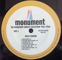 DOLLY PARTON The Monument Singles Collection 1964-1968 Vinyl Record LP Monument 2023
