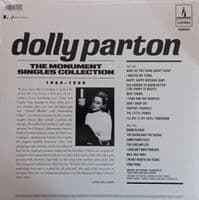 DOLLY PARTON The Monument Singles Collection 1964-1968 Vinyl Record LP Monument 2023