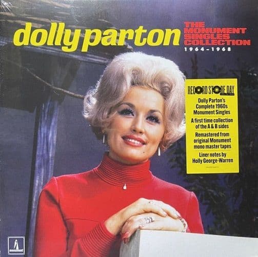 DOLLY PARTON The Monument Singles Collection 1964-1968 Vinyl Record LP Monument 2023