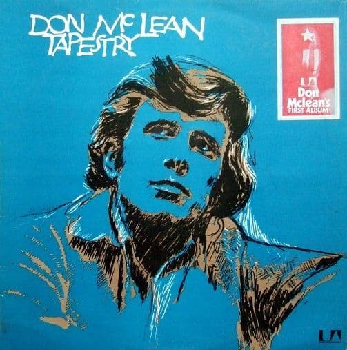 DON McLEAN Tapestry Vinyl Record LP United Artists 1972