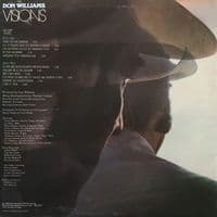 DON WILLIAMS Visions Vinyl Record LP ABC 1977