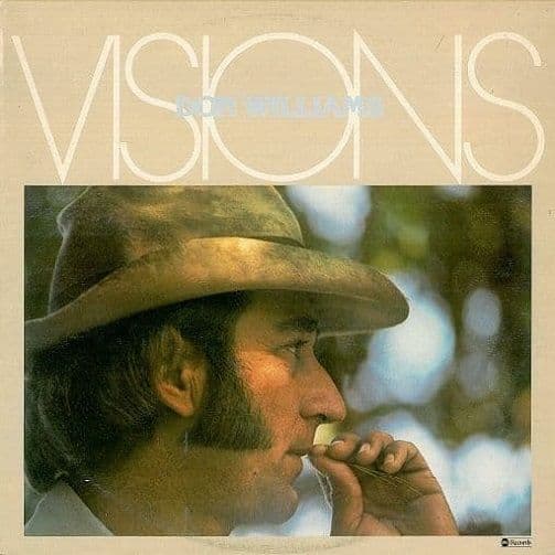 DON WILLIAMS Visions Vinyl Record LP ABC 1977