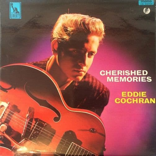 EDDIE COCHRAN Cherished Memories Vinyl Record LP Liberty 1967